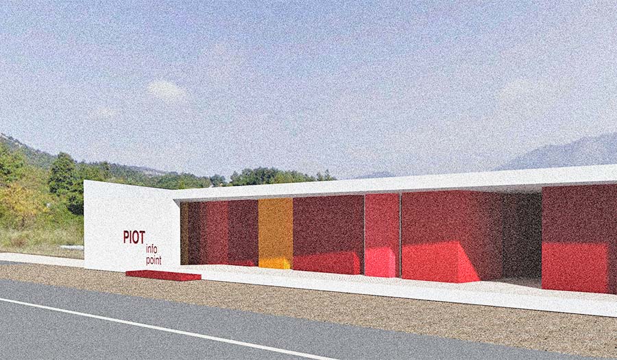 Nuovo info point PIOT a Rivello